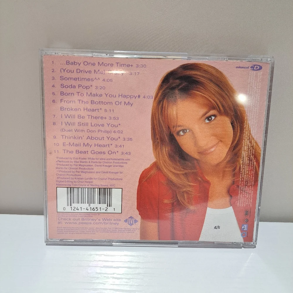 Brittany Spears - baby one more time cd TESTED - Picture 2 of 5